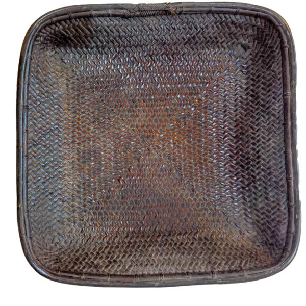 Antique Philippines Tray for Winnowing Rice 1 Antique Philippines Tray for Winnowing Rice 1