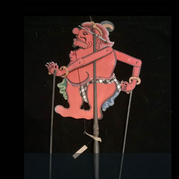 Shadow Puppet (Wayang Kulit): Merdah (Red)ayang Kulit)- Merdah (Red) Shadow Puppet (Wayang Kulit): Merdah (Red)