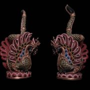 Winged Nagas Pair Winged Nagas Pair