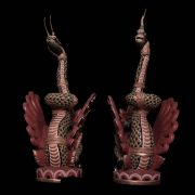 Winged Nagas Pair Winged Nagas Pair