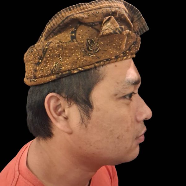 Balinese Batik Udeng Headdress B Balinese Batik Udeng Headdress B