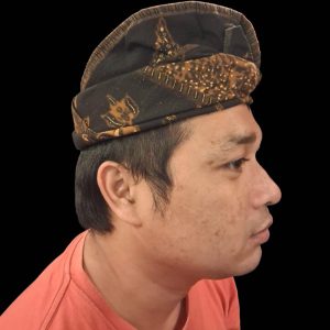 Balinese Batik Udeng Headdress D